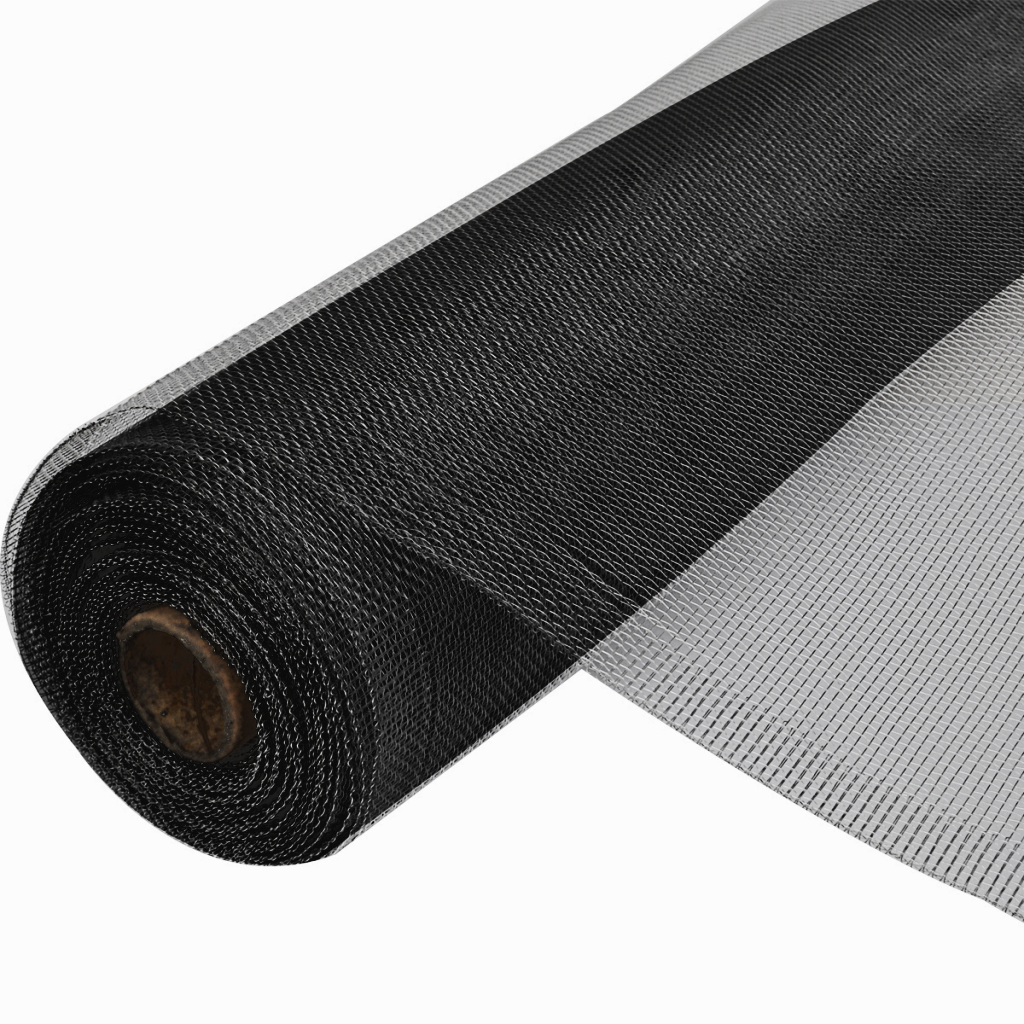 Verouderd tapijt activering Rol Aluminium Horgaas Zwart 120 cm breed / rol 30 meter - Horrengaas -  Horrenbouw.nl